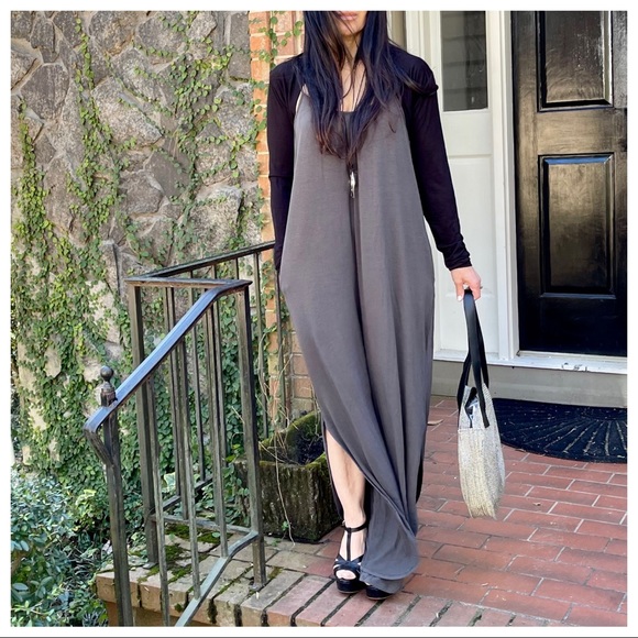 Chic Tank jumpsuit with side slits - Picture 8 of 9